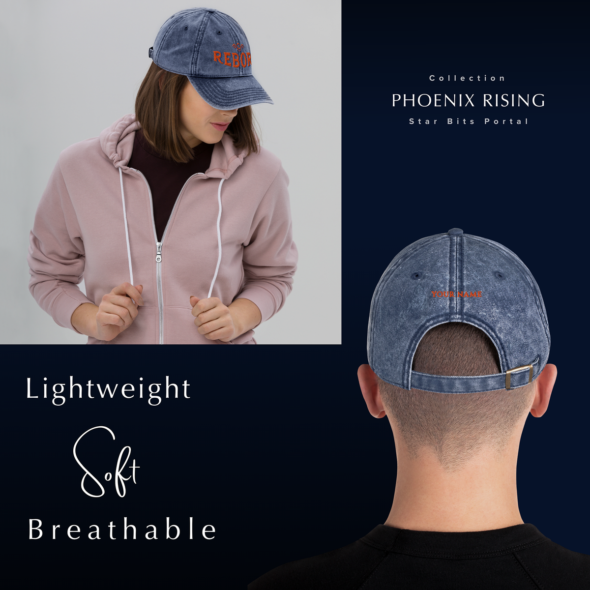 Reborn Vintage Hat - Phoenix Rising