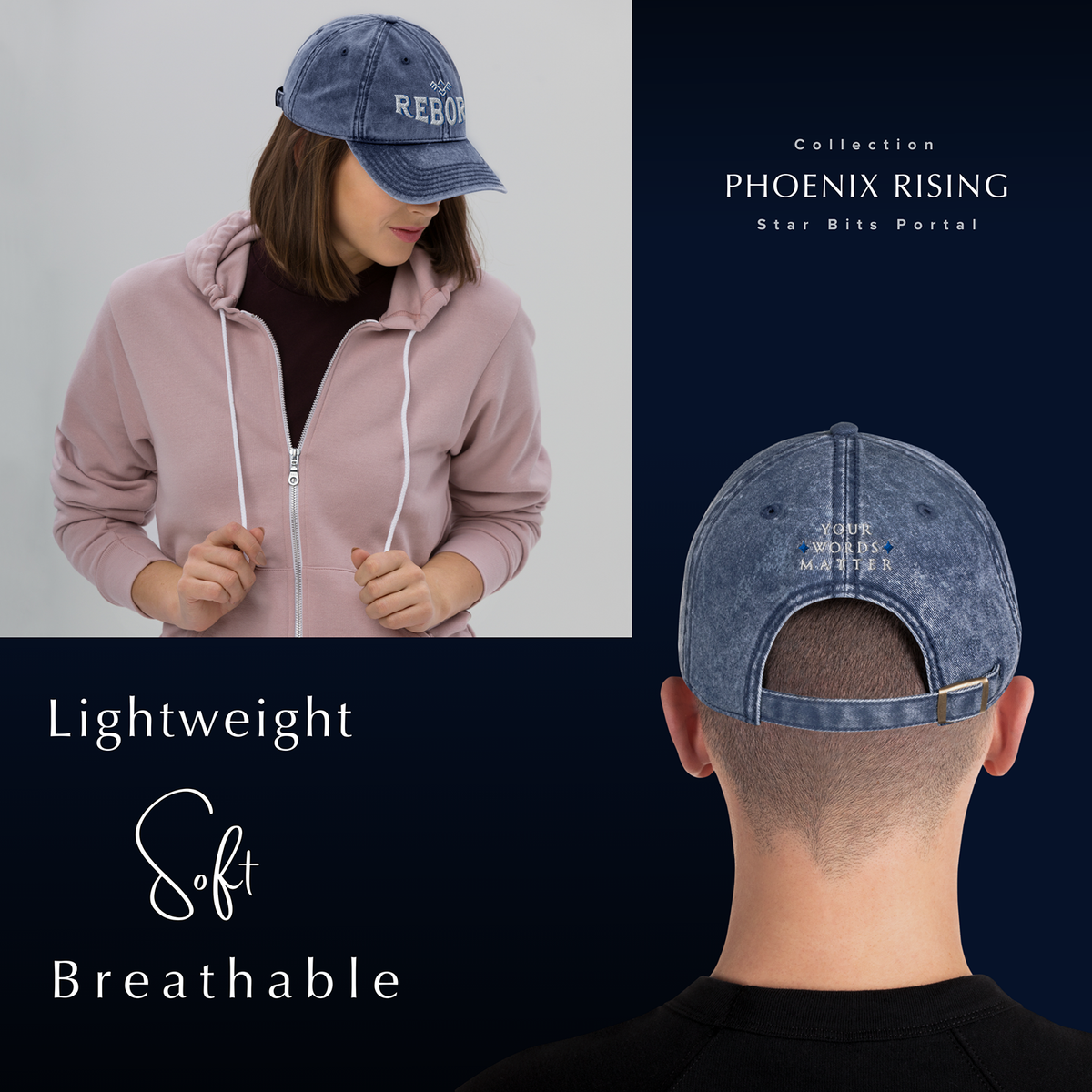Reborn Vintage Hat - Phoenix Rising