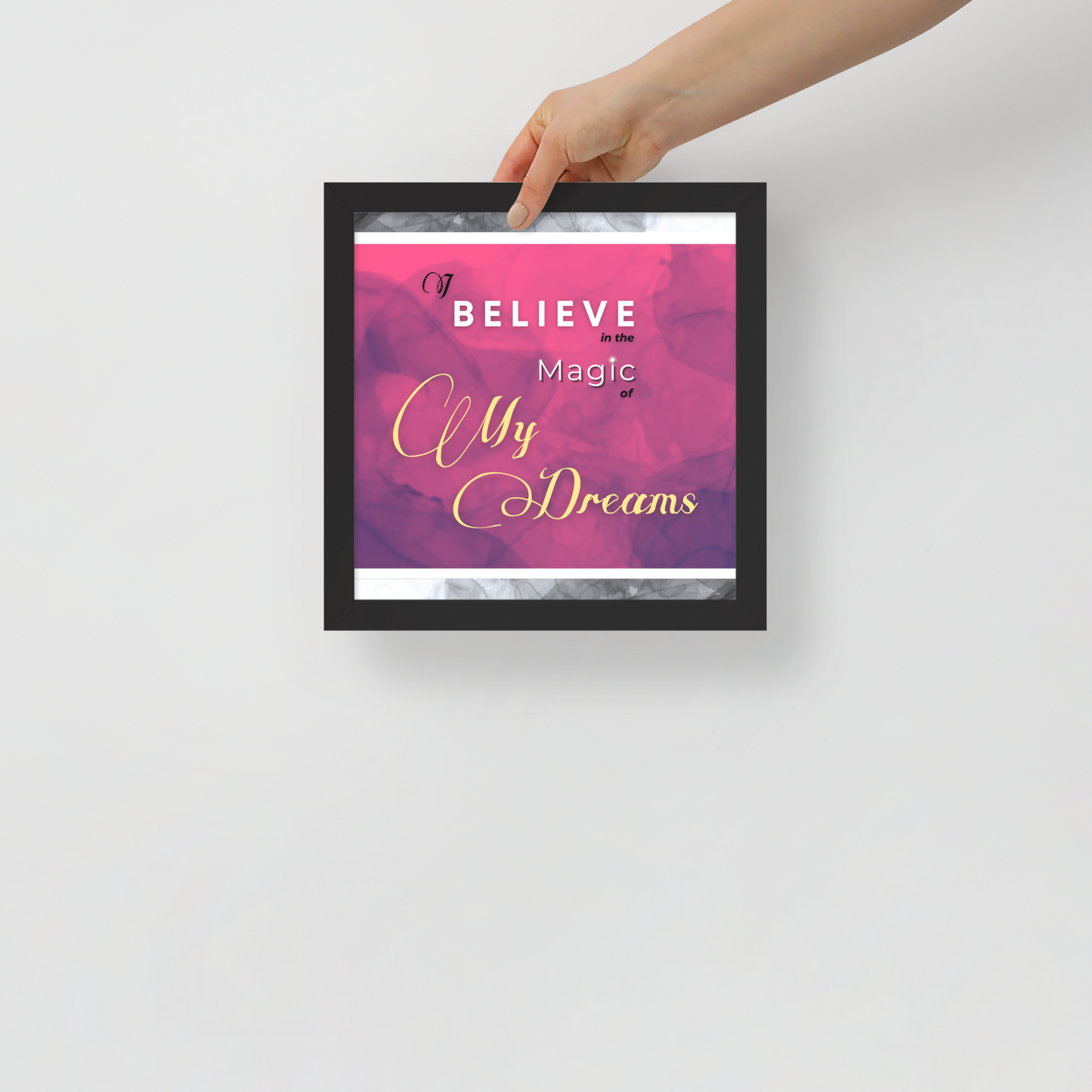 POSTER PRINT (Square) - Tranquil Tide