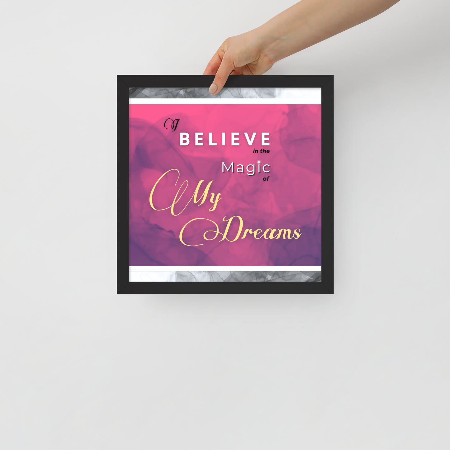 POSTER PRINT (Square) - Tranquil Tide