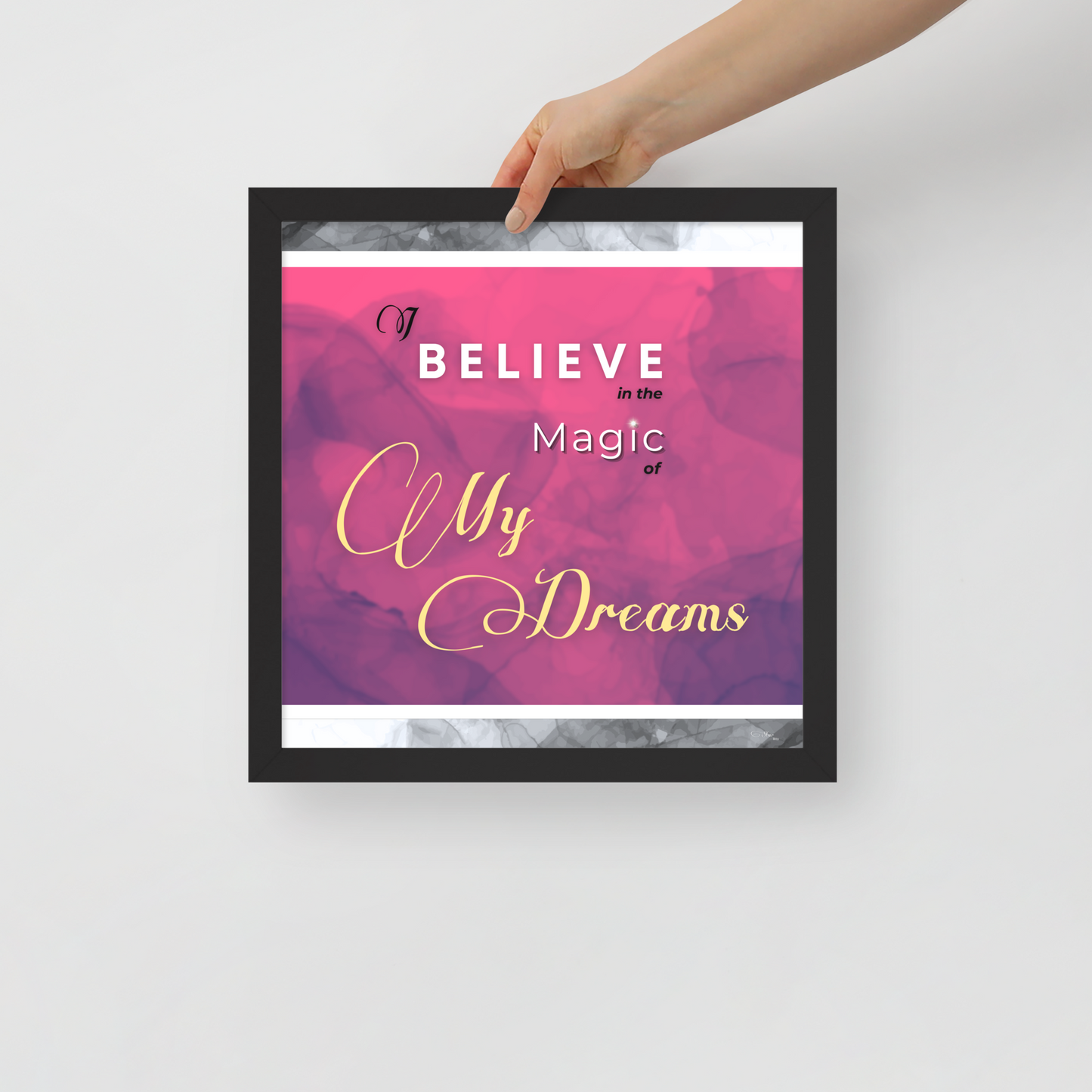 POSTER PRINT (Square) - Tranquil Tide