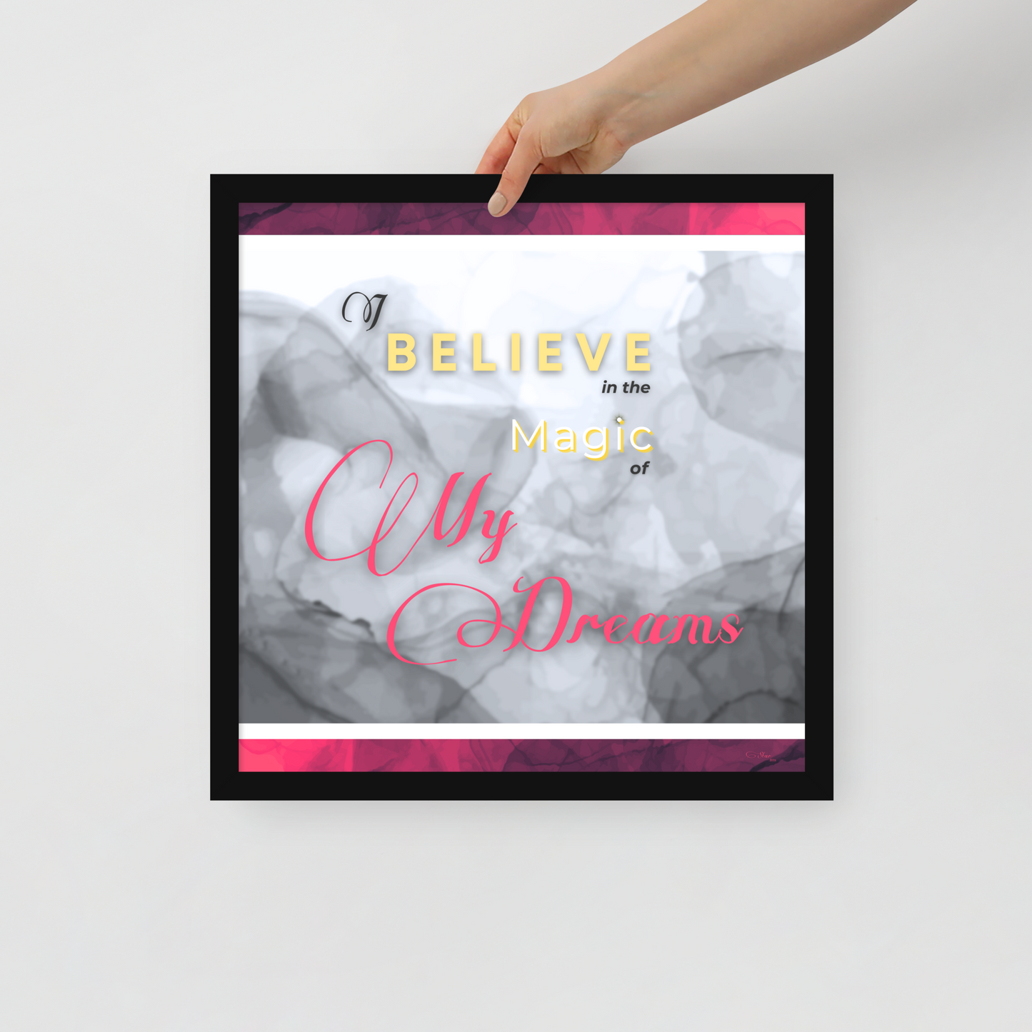 POSTER PRINT (Square) - Tranquil Tide