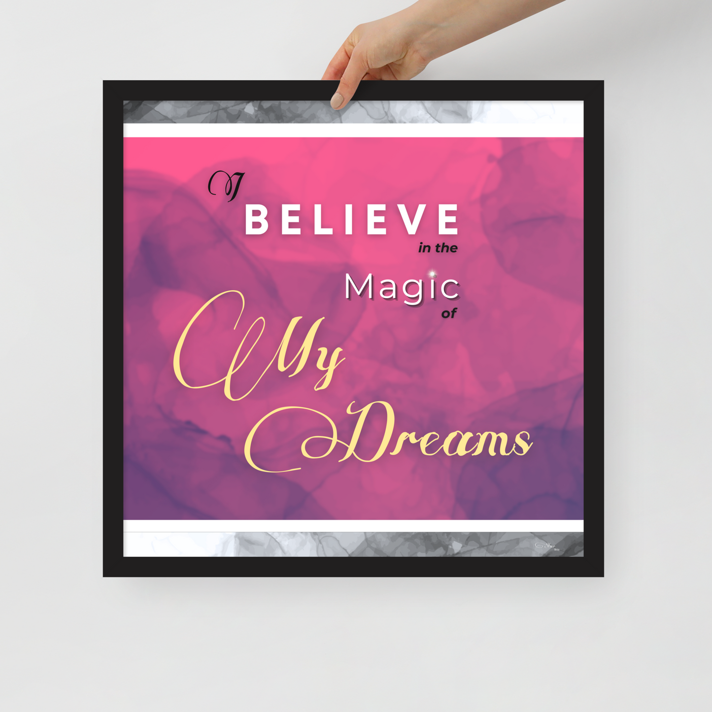 POSTER PRINT (Square) - Tranquil Tide