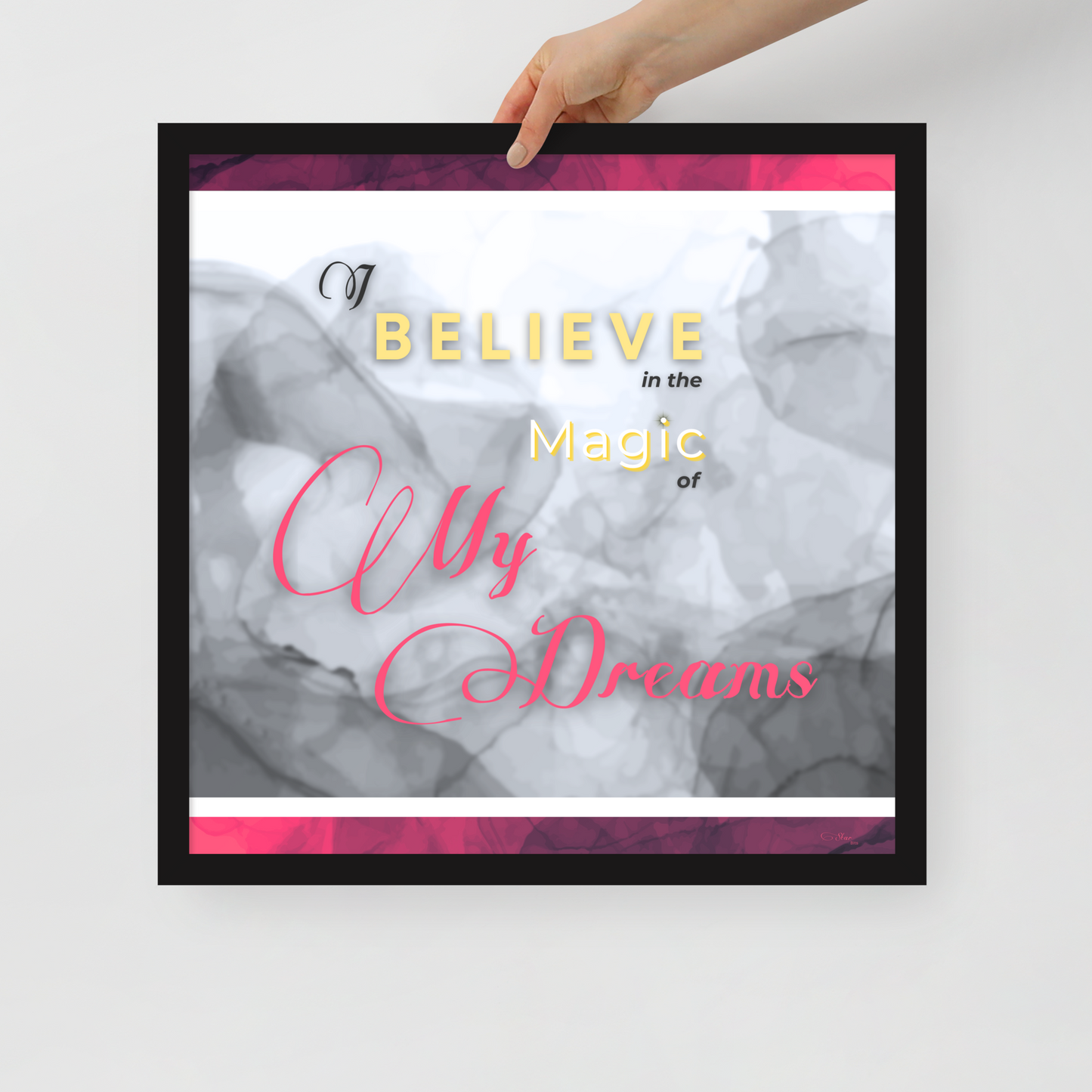 POSTER PRINT (Square) - Tranquil Tide