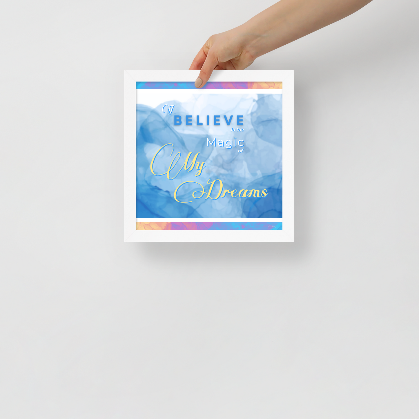 POSTER PRINT (Square) - Tranquil Tide