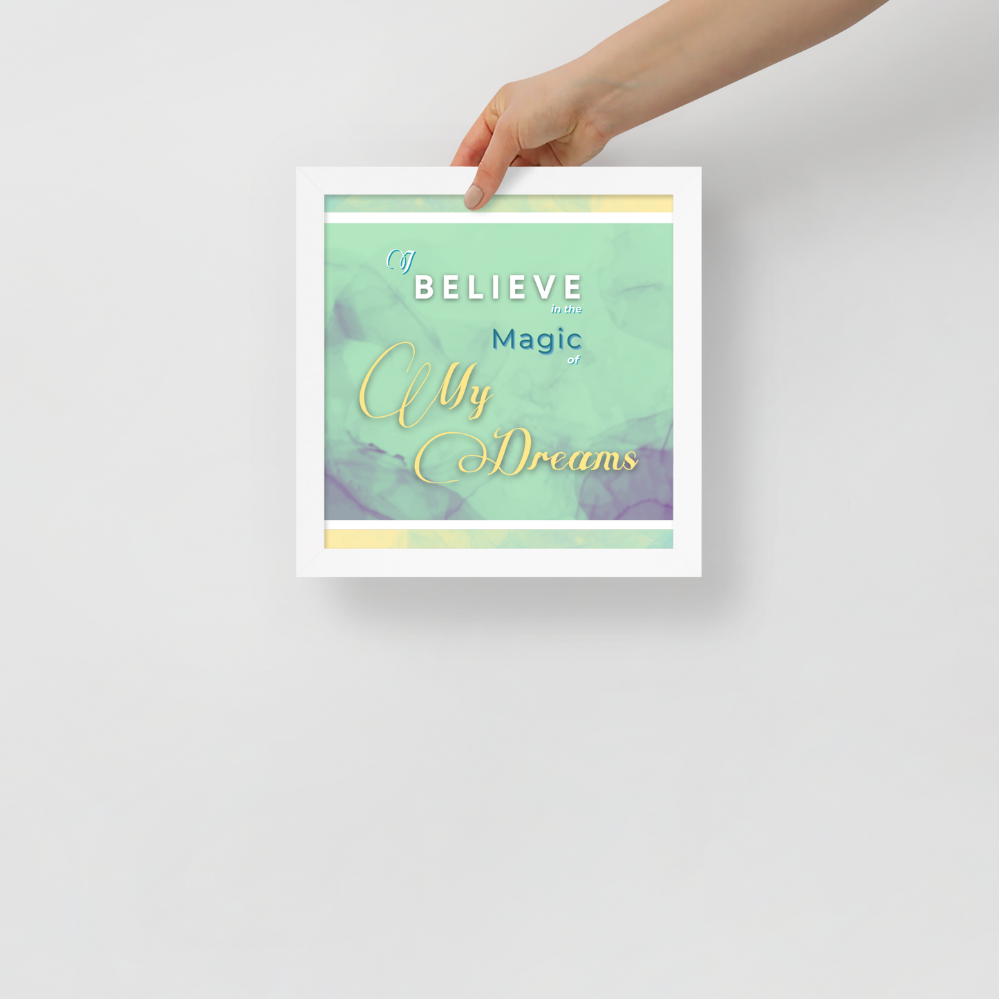 POSTER PRINT (Square) - Tranquil Tide