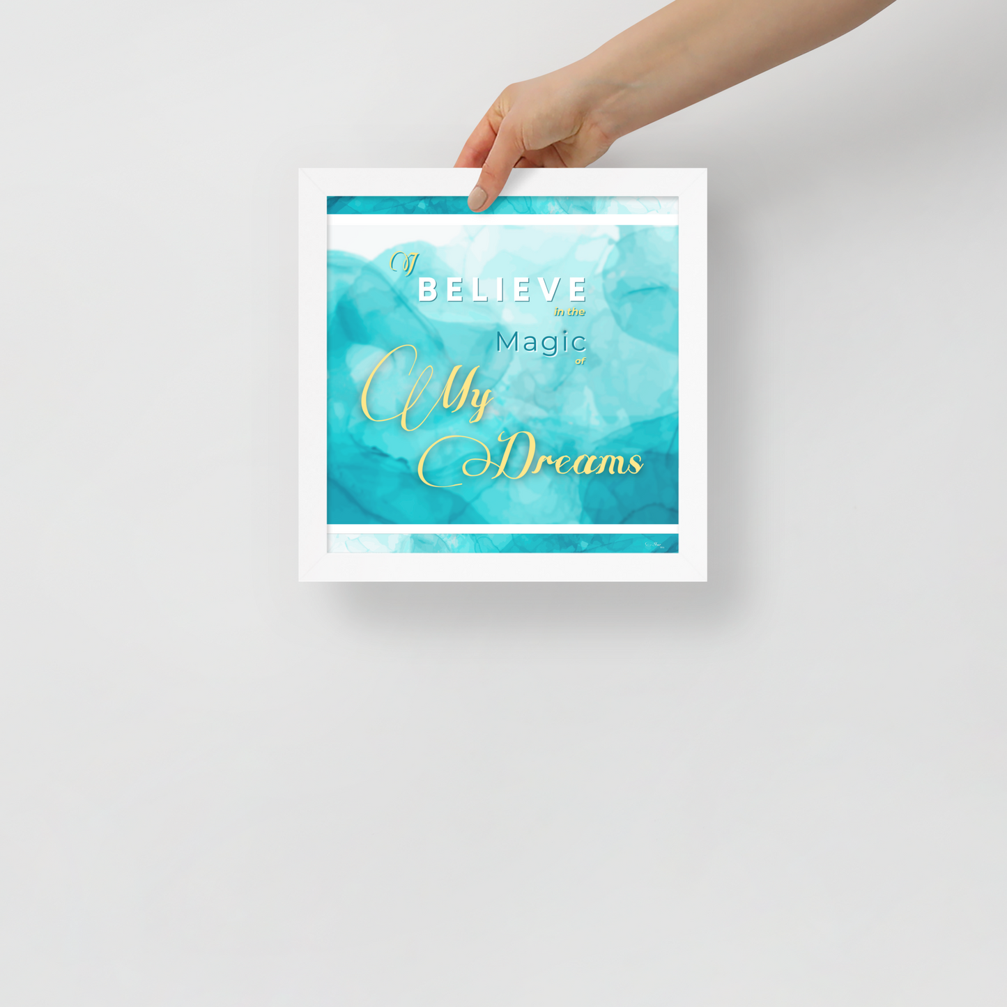 POSTER PRINT (Square) - Tranquil Tide