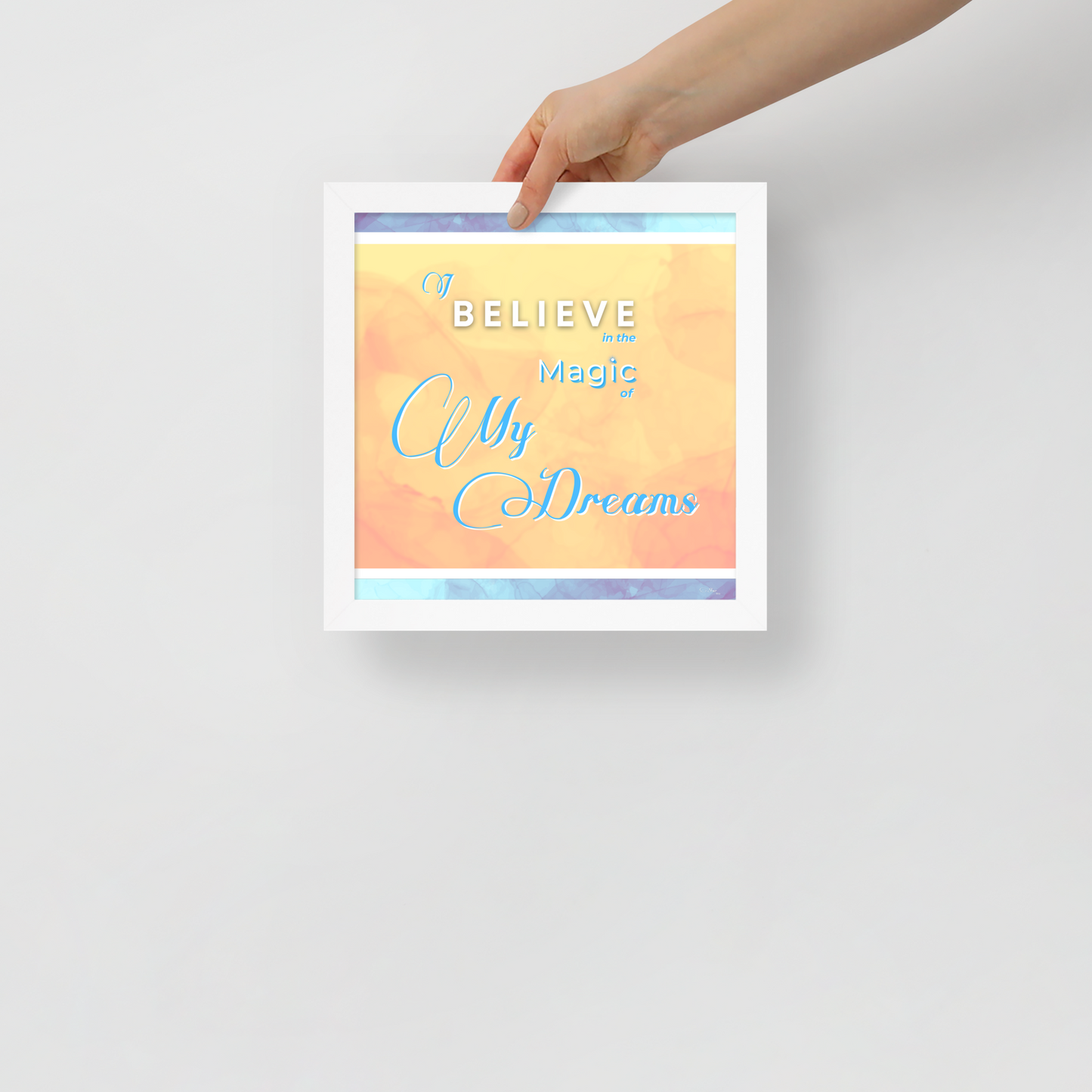 POSTER PRINT (Square) - Tranquil Tide