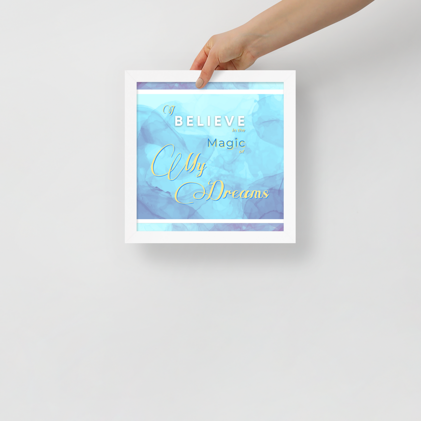 POSTER PRINT (Square) - Tranquil Tide