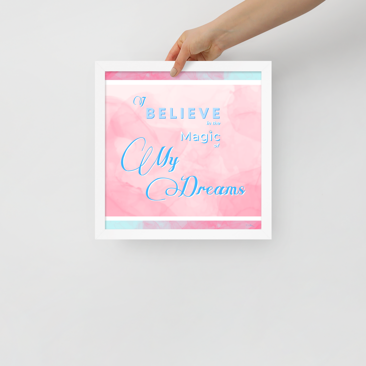 POSTER PRINT (Square) - Tranquil Tide