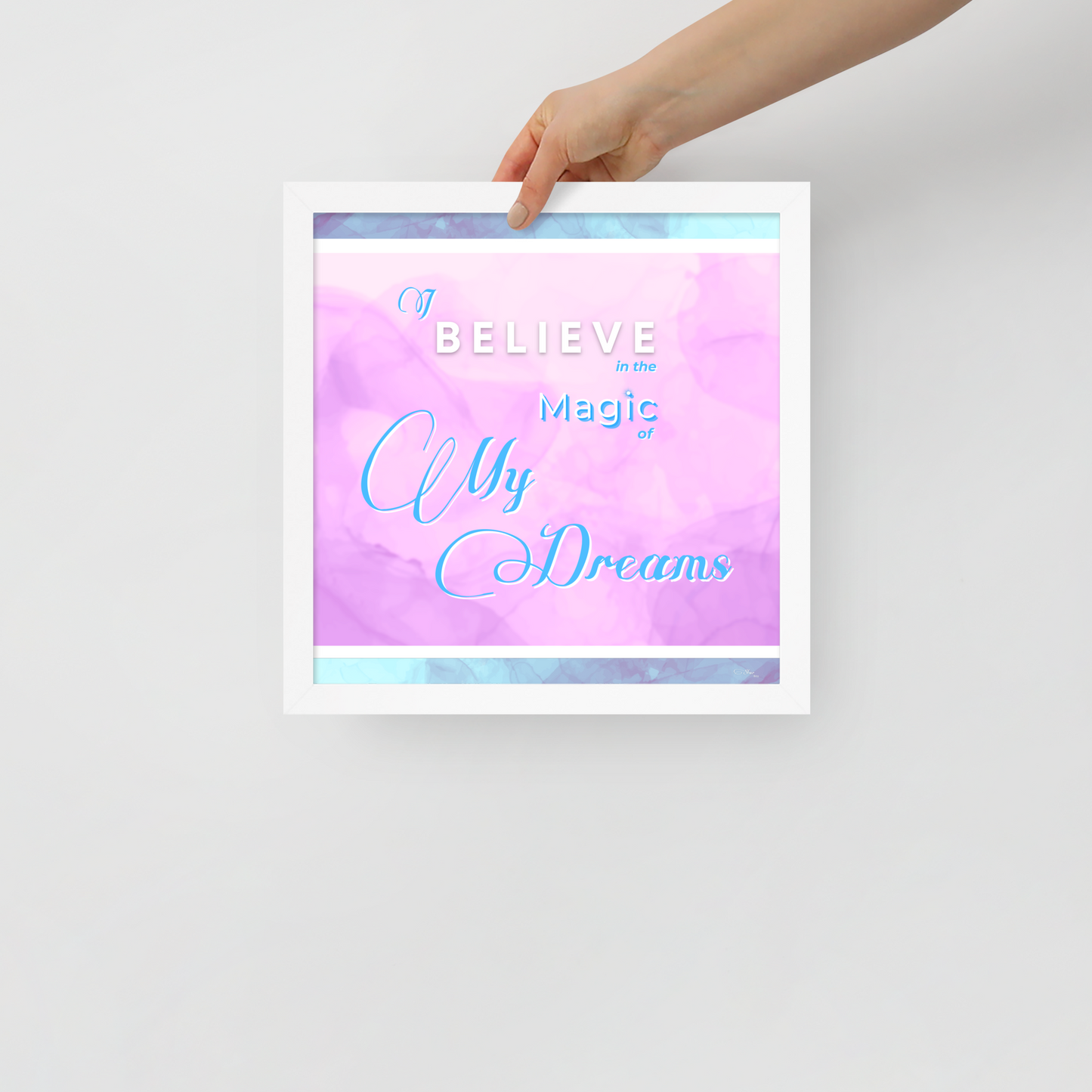 POSTER PRINT (Square) - Tranquil Tide