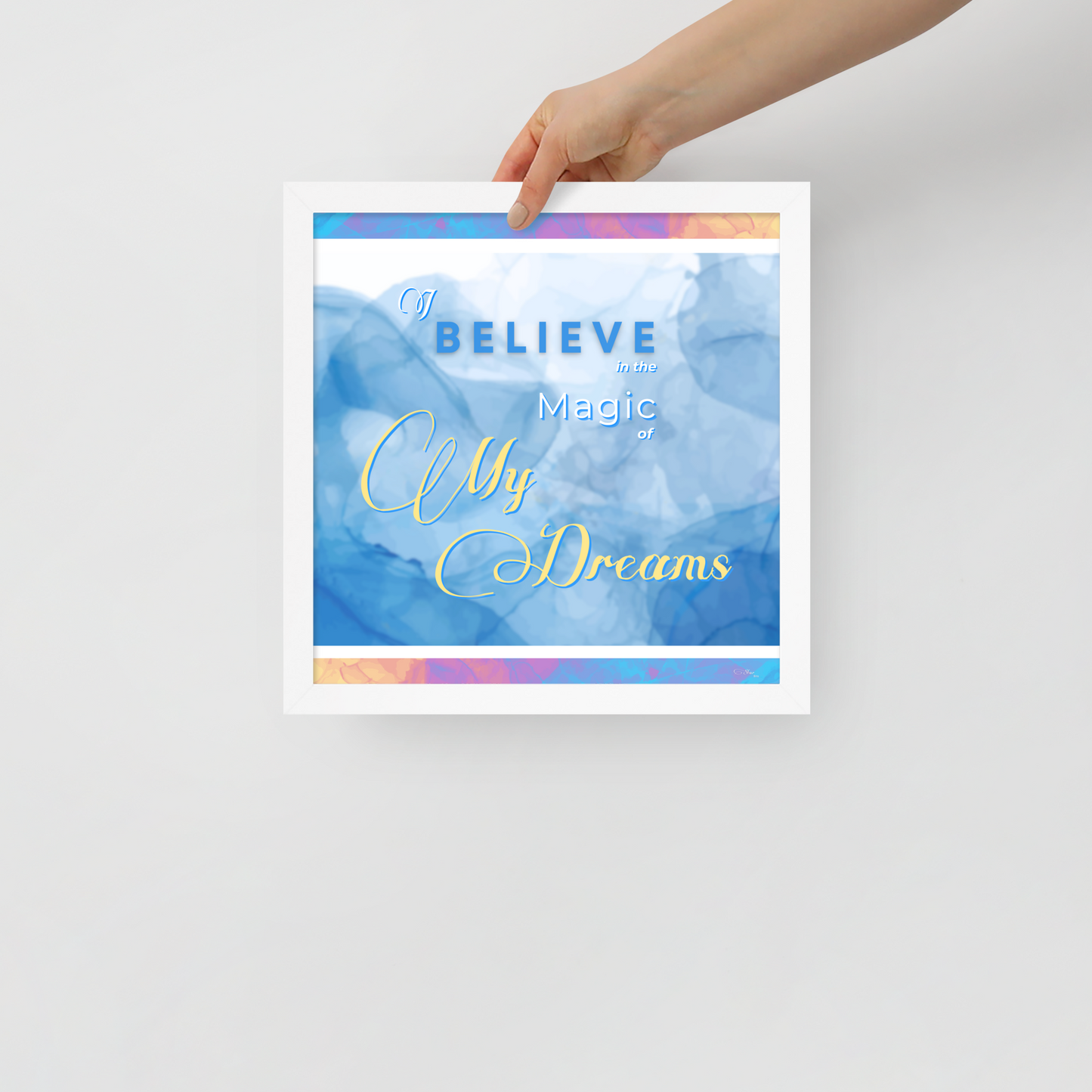 POSTER PRINT (Square) - Tranquil Tide