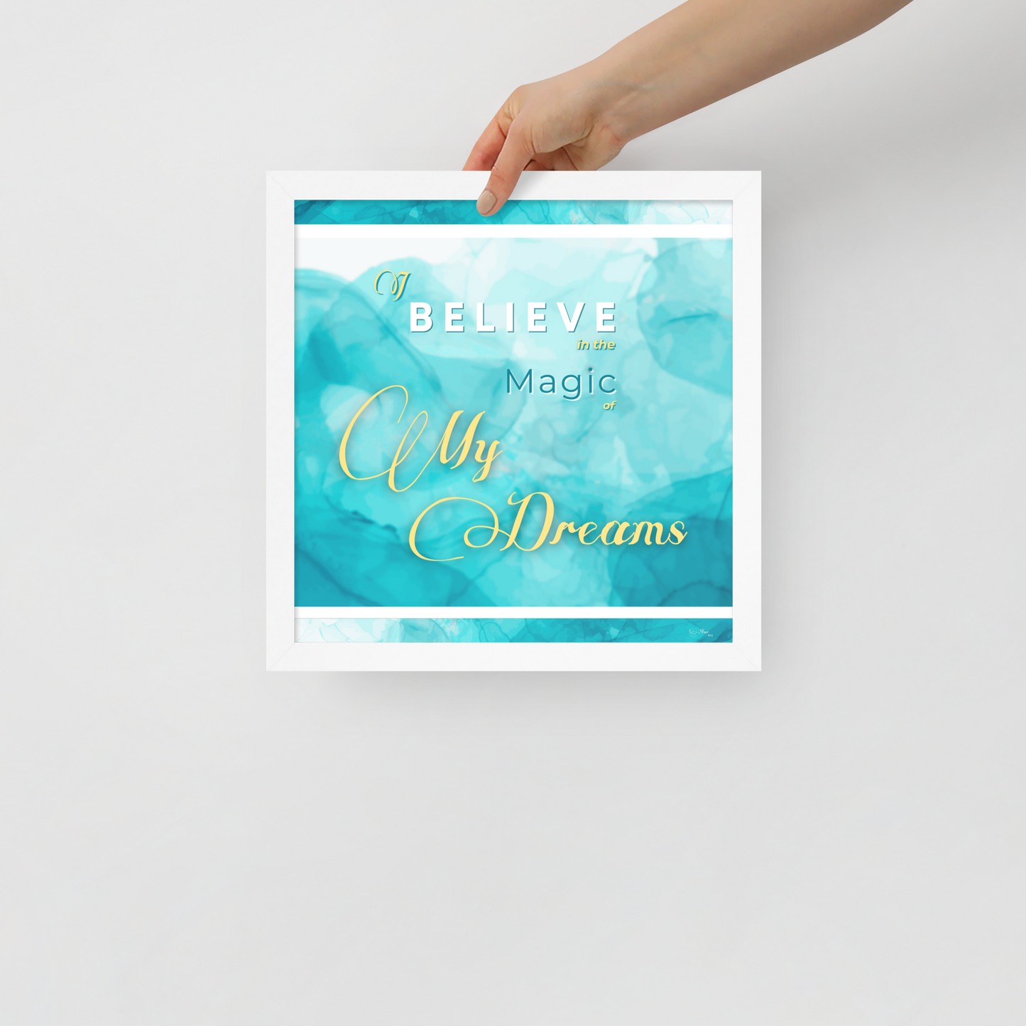 POSTER PRINT (Square) - Tranquil Tide