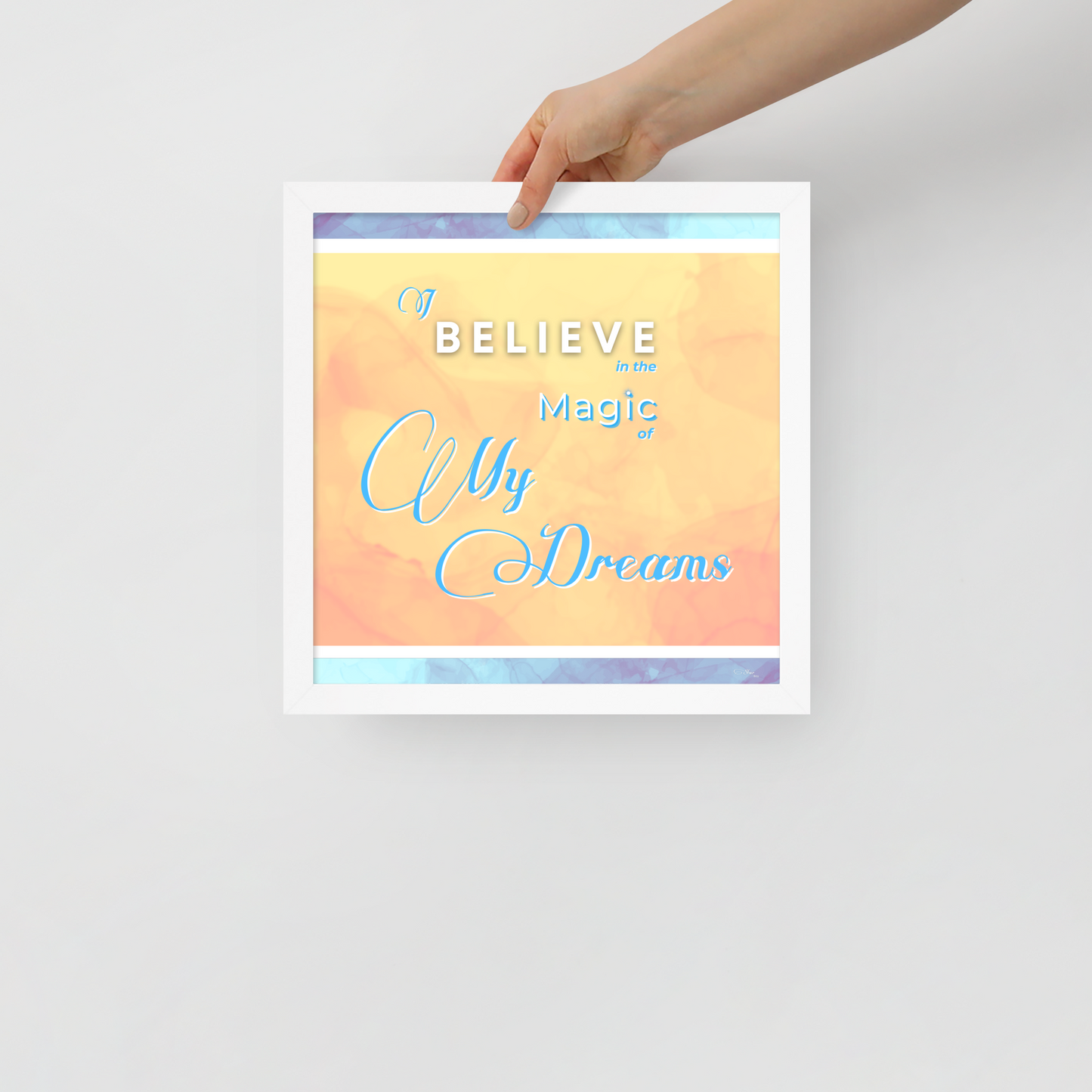 POSTER PRINT (Square) - Tranquil Tide