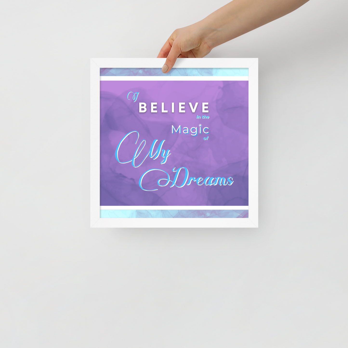 POSTER PRINT (Square) - Tranquil Tide