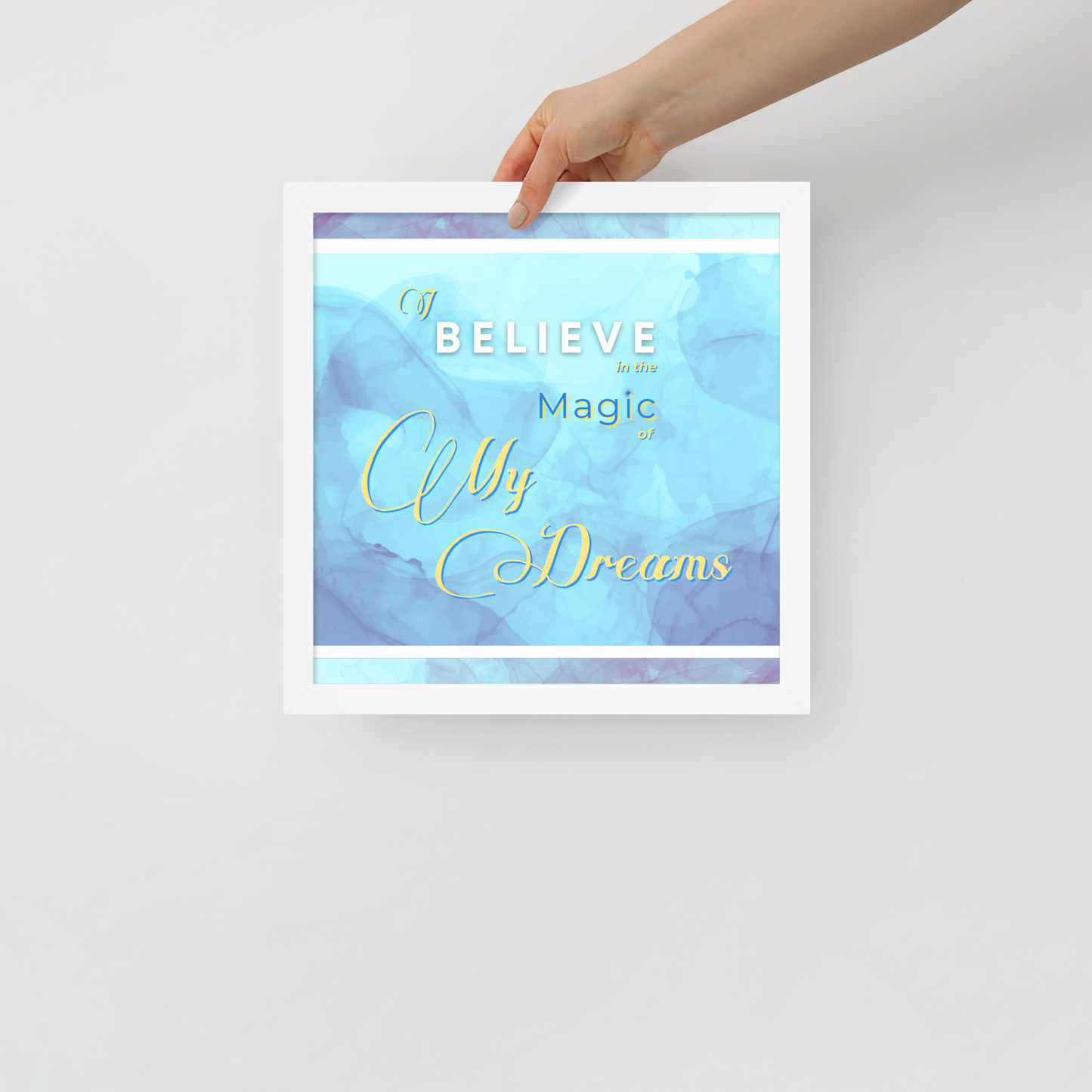 POSTER PRINT (Square) - Tranquil Tide