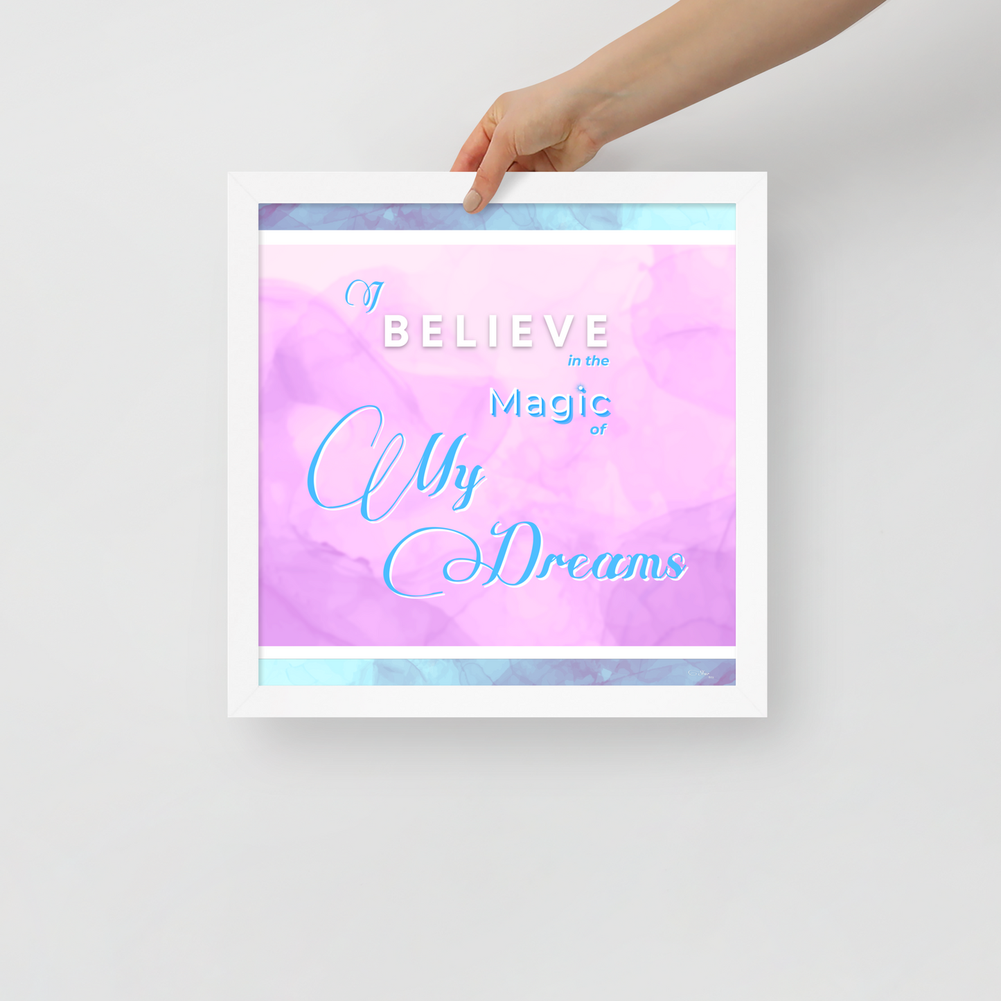 POSTER PRINT (Square) - Tranquil Tide