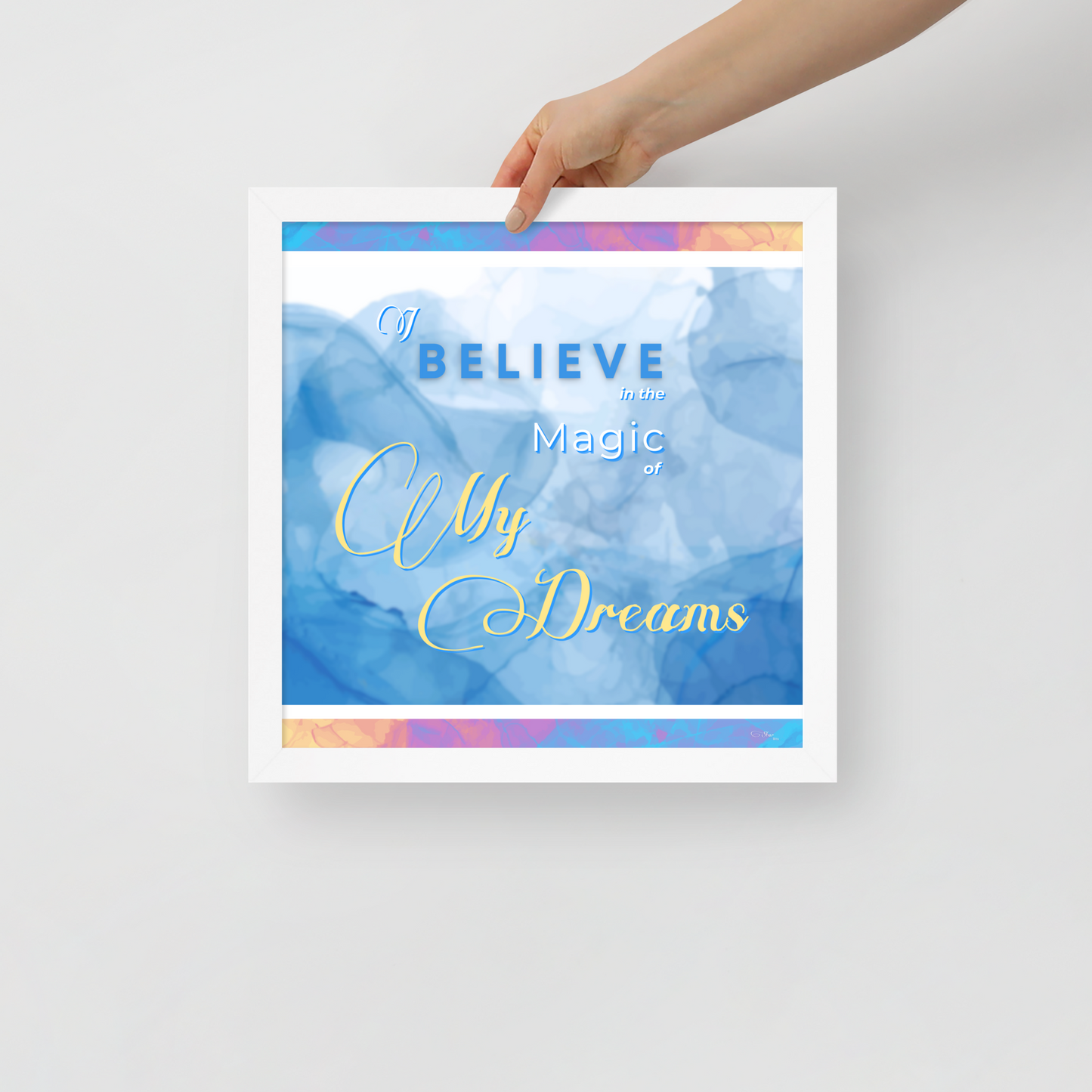 POSTER PRINT (Square) - Tranquil Tide