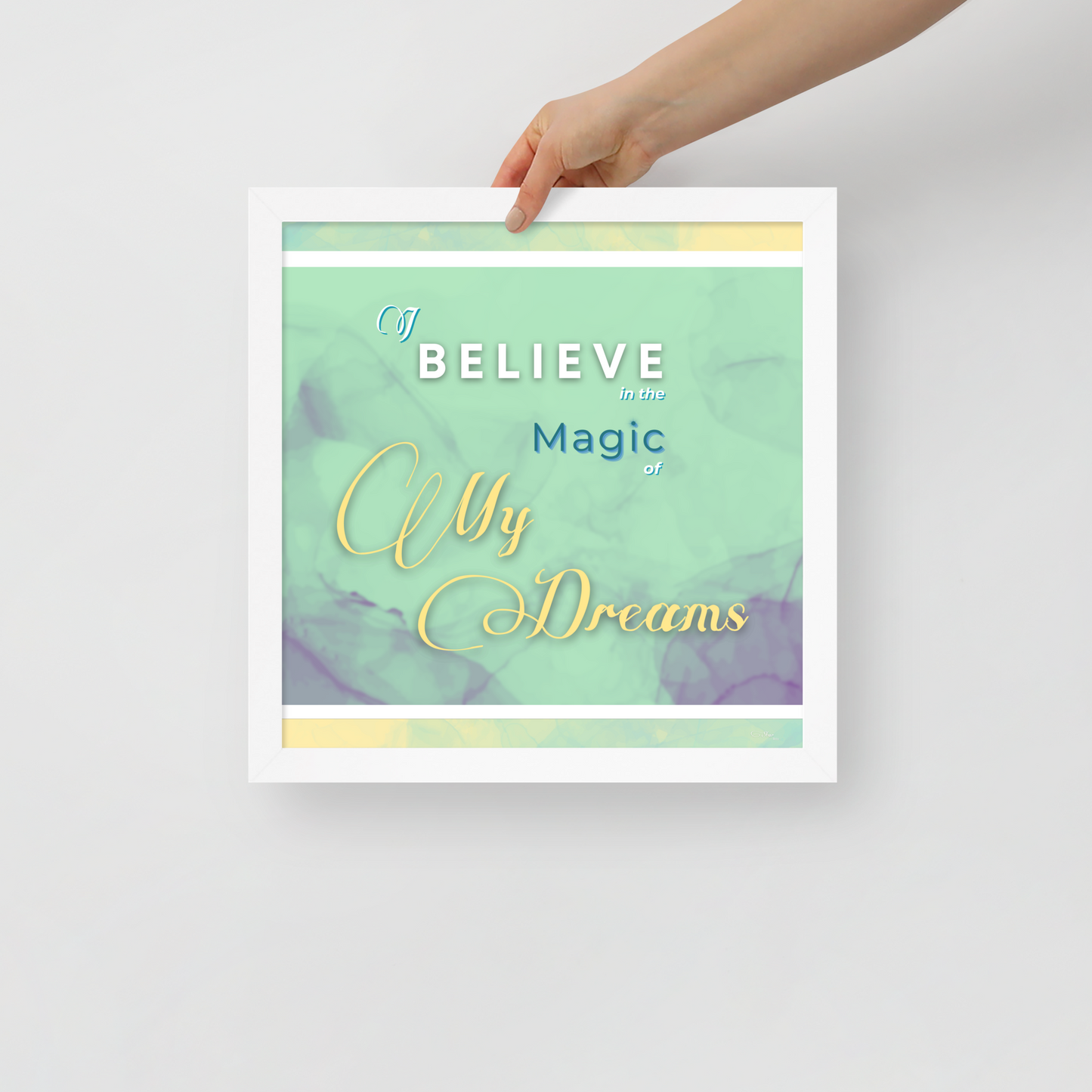POSTER PRINT (Square) - Tranquil Tide