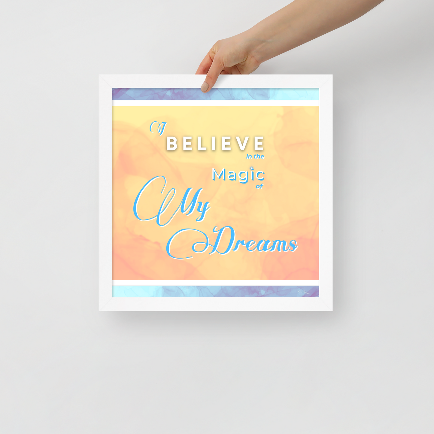 POSTER PRINT (Square) - Tranquil Tide