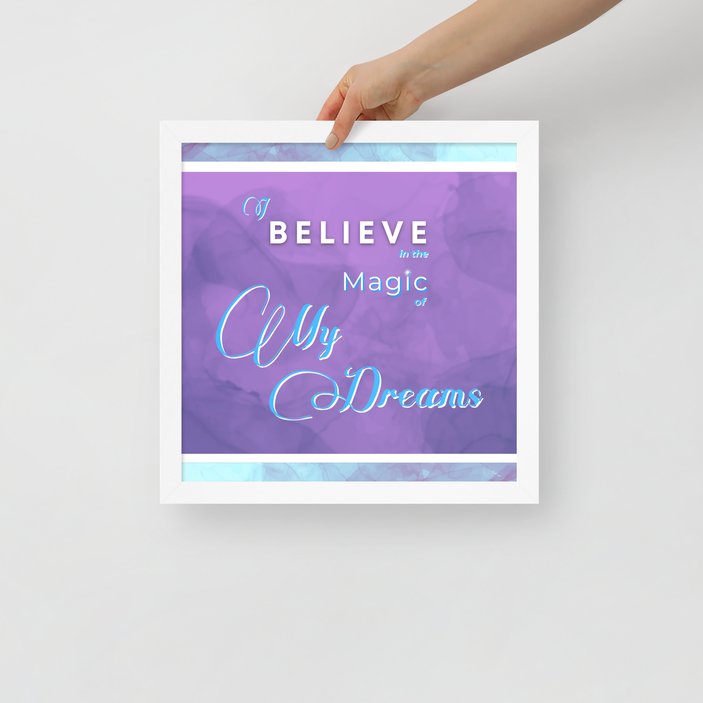 POSTER PRINT (Square) - Tranquil Tide