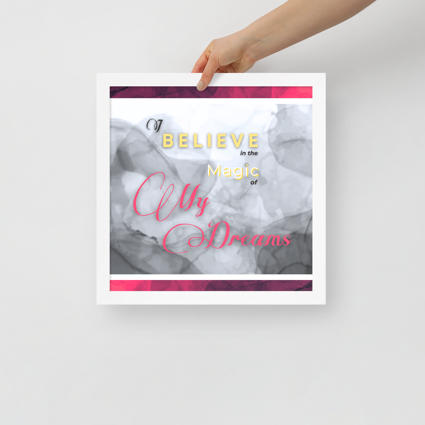POSTER PRINT (Square) - Tranquil Tide