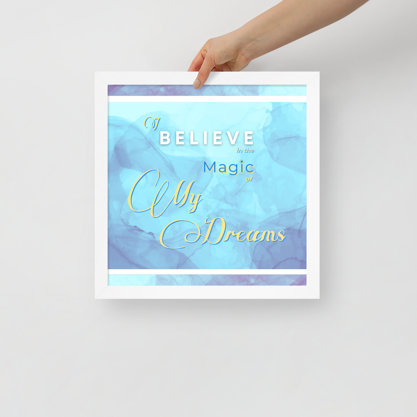 POSTER PRINT (Square) - Tranquil Tide