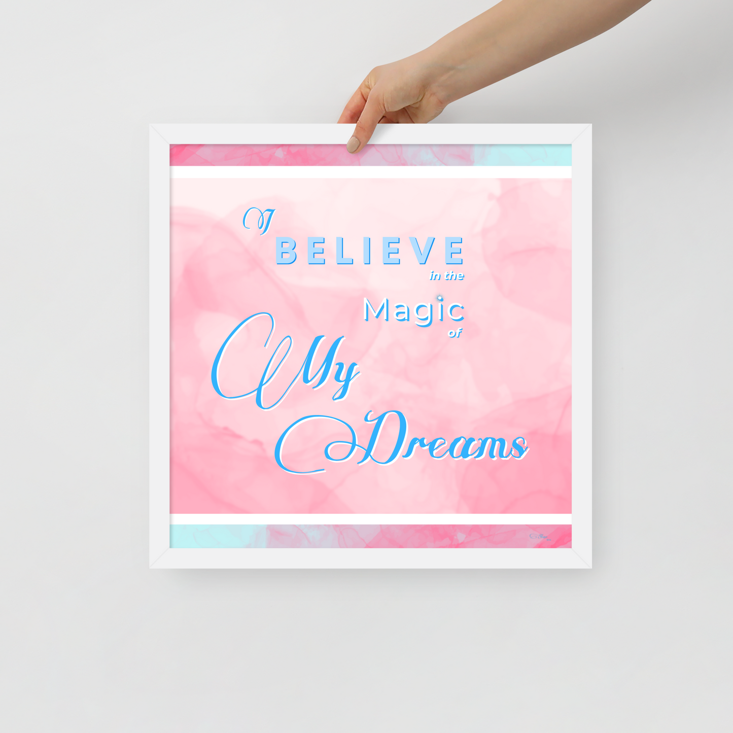 POSTER PRINT (Square) - Tranquil Tide