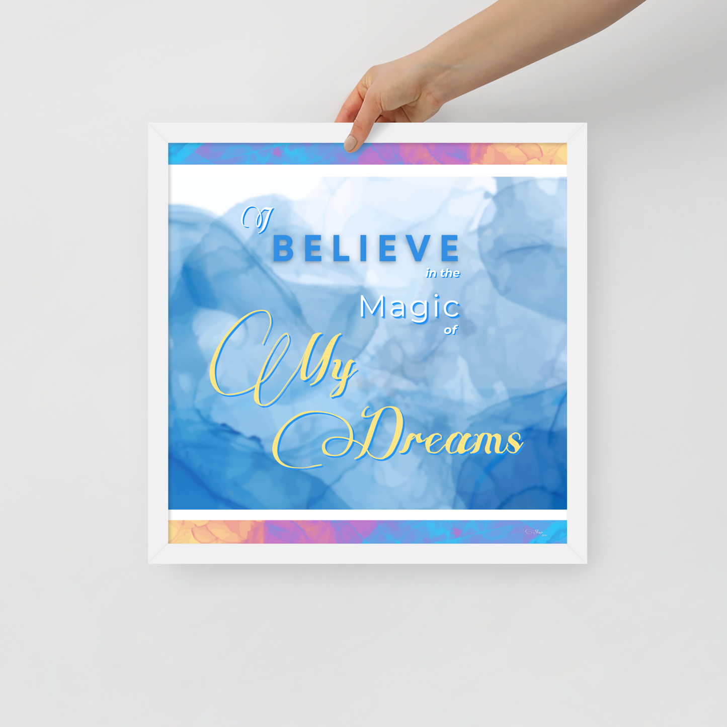 POSTER PRINT (Square) - Tranquil Tide