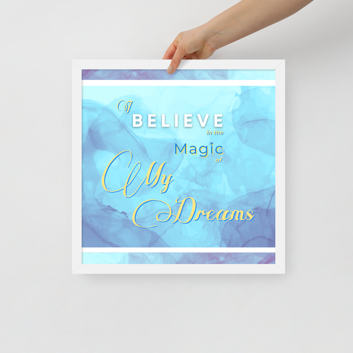 POSTER PRINT (Square) - Tranquil Tide