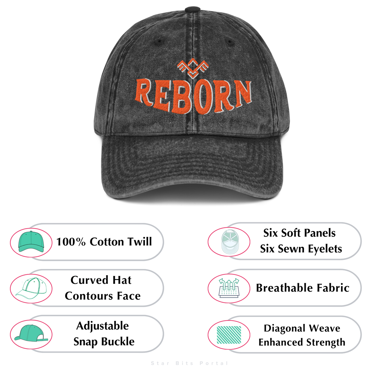Reborn Vintage Hat - Phoenix Rising
