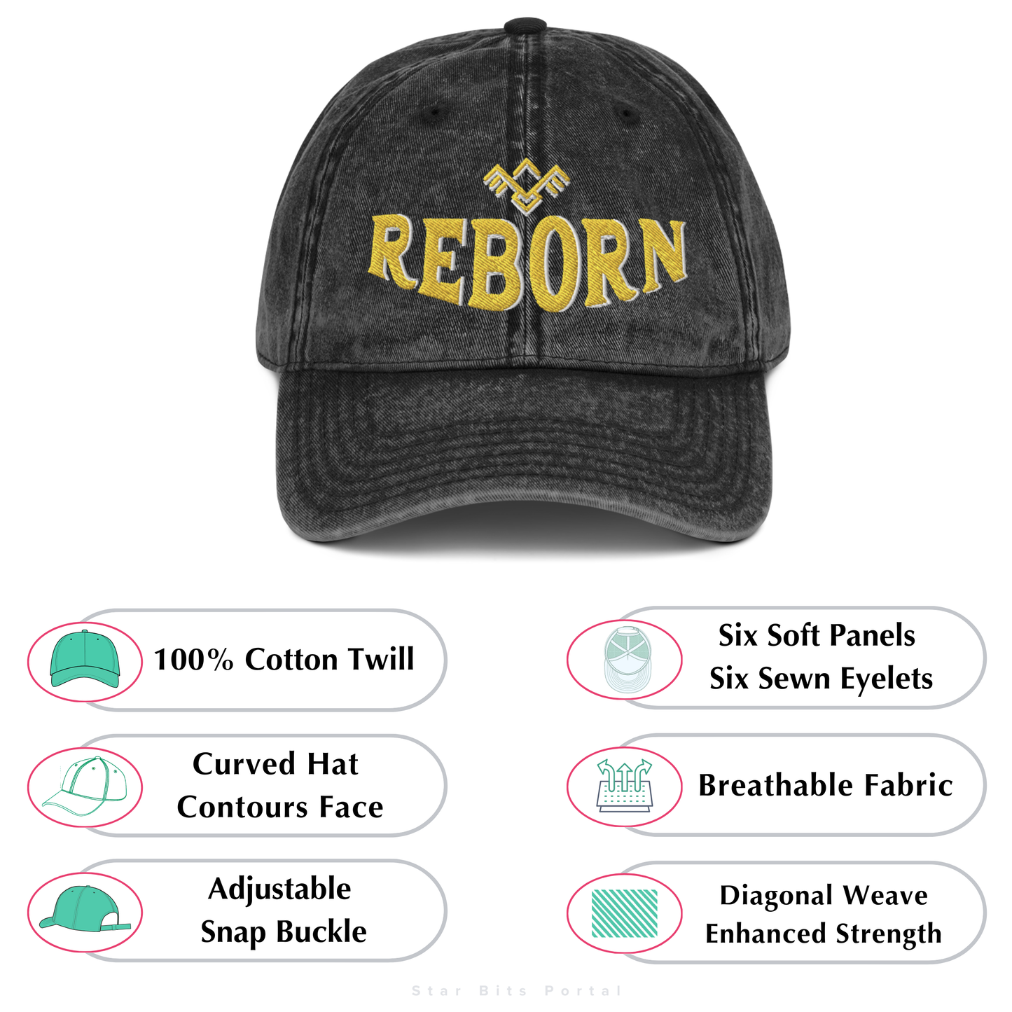 Reborn Vintage Hat - Phoenix Rising