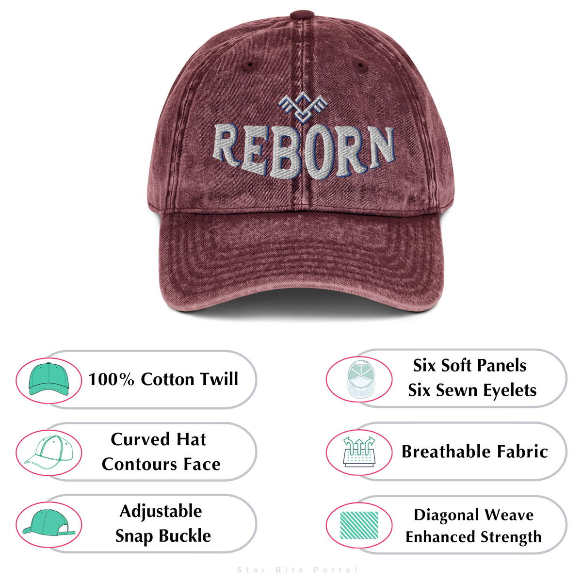 Reborn Vintage Hat - Phoenix Rising