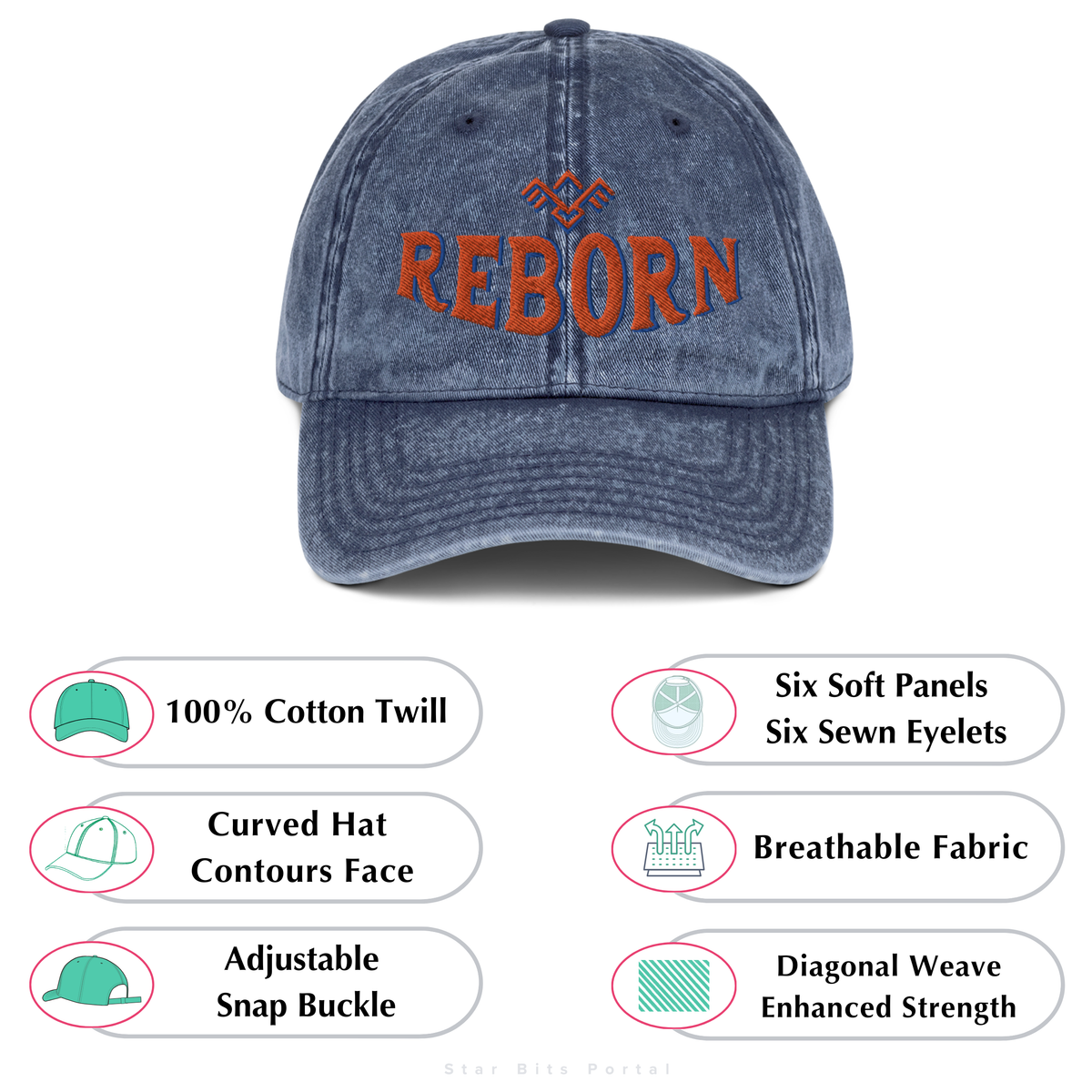 Reborn Vintage Hat - Phoenix Rising