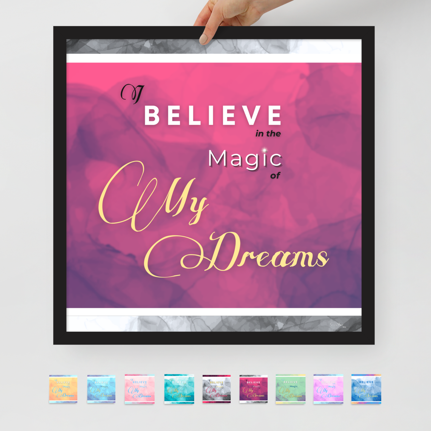 POSTER PRINT (Square) - Tranquil Tide