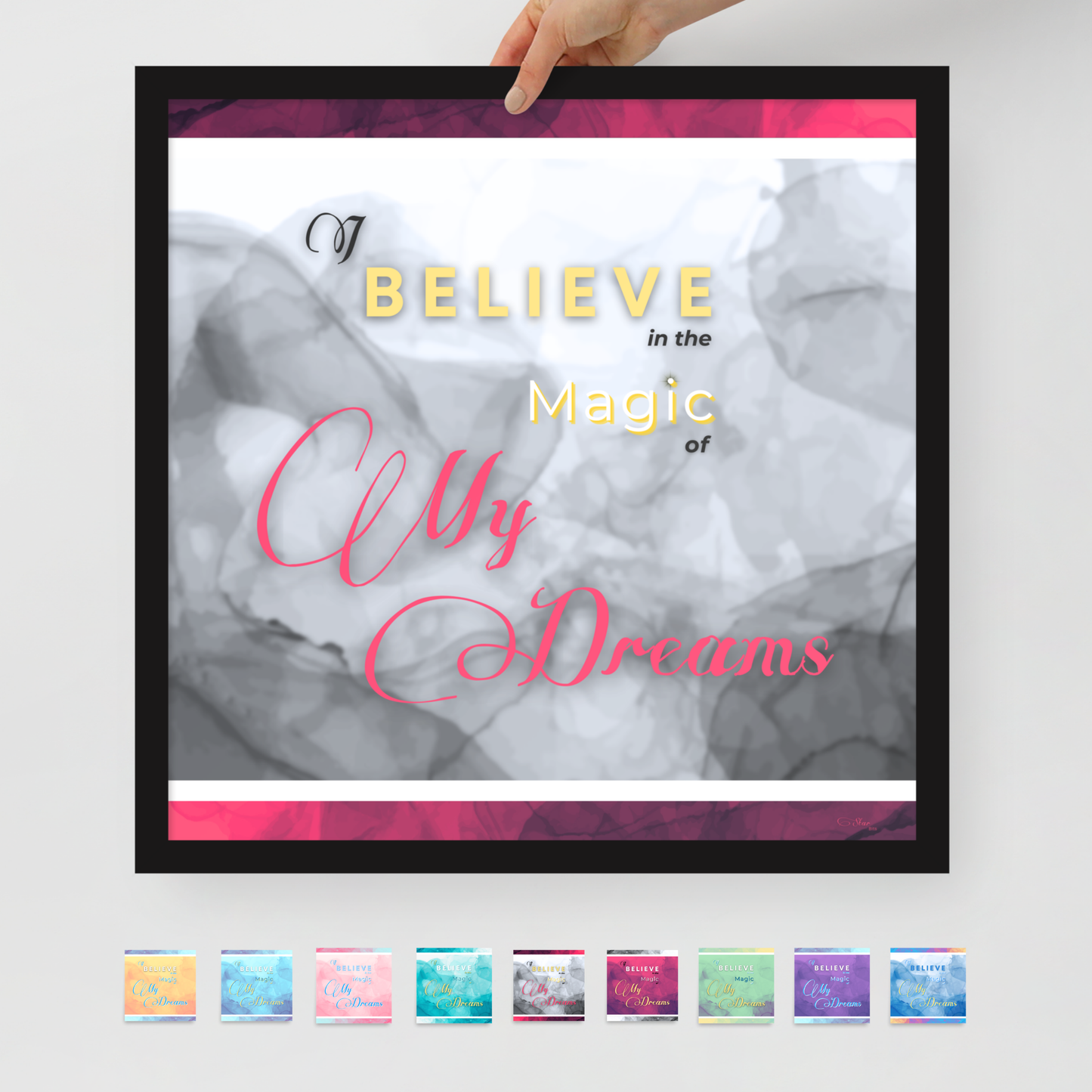 POSTER PRINT (Square) - Tranquil Tide