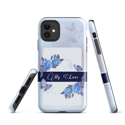 DUAL LAYER Tough iPhone® Case - Blue