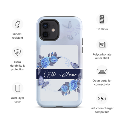 DUAL LAYER Tough iPhone® Case - Blue