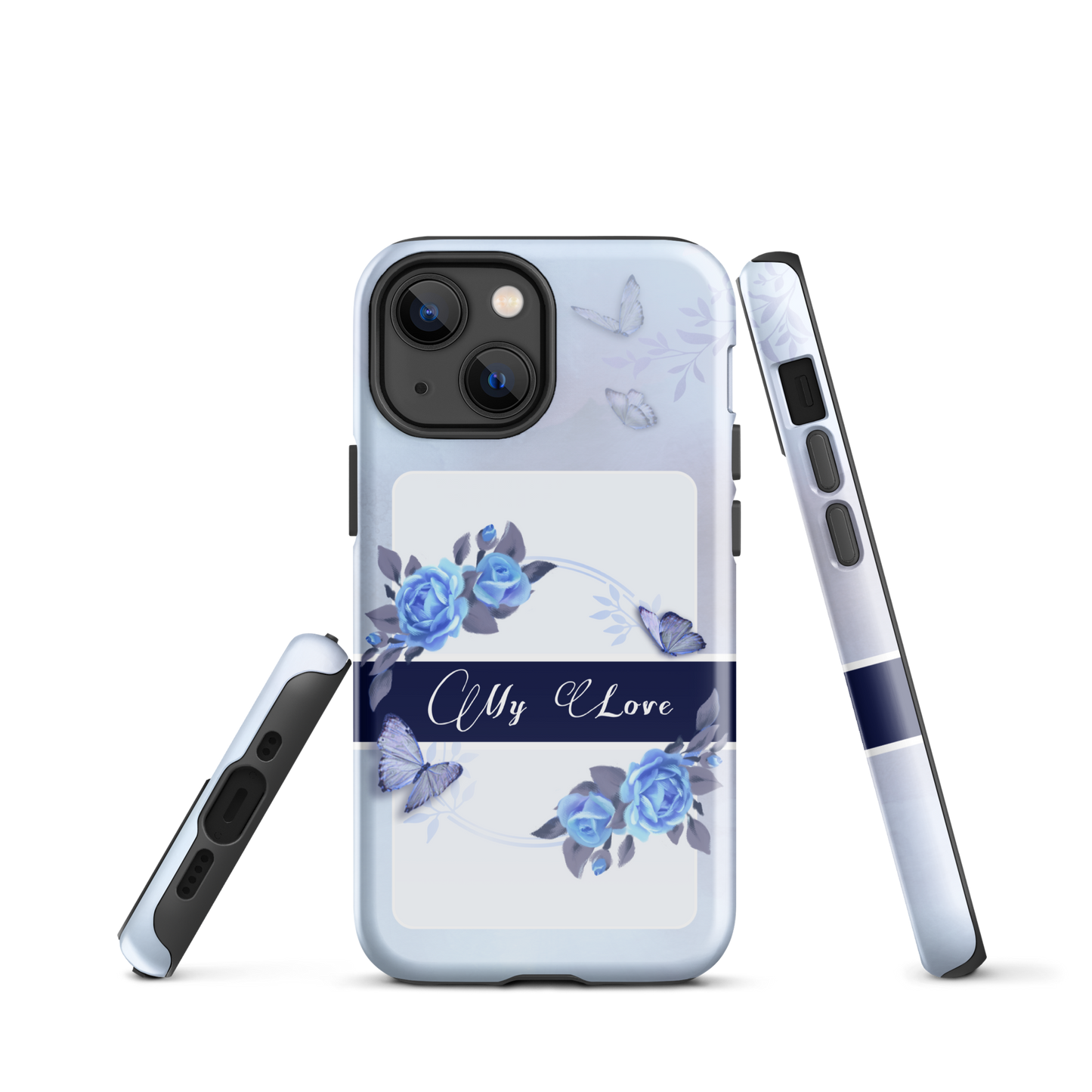 DUAL LAYER Tough iPhone® Case - Blue