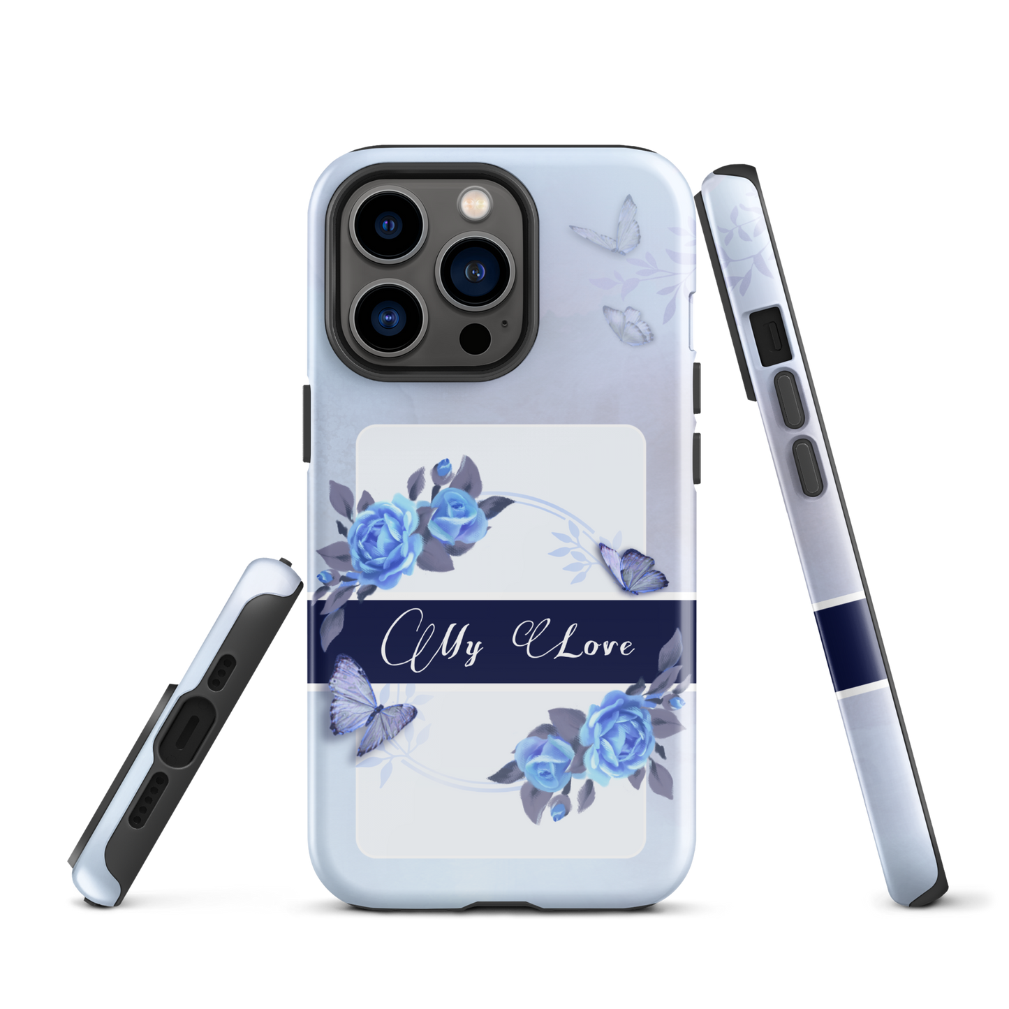 DUAL LAYER Tough iPhone® Case - Blue