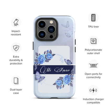 DUAL LAYER Tough iPhone® Case - Blue