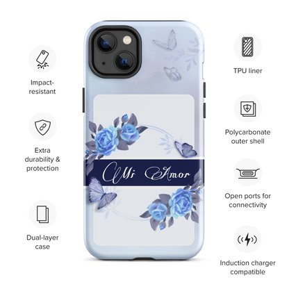 DUAL LAYER Tough iPhone® Case - Blue