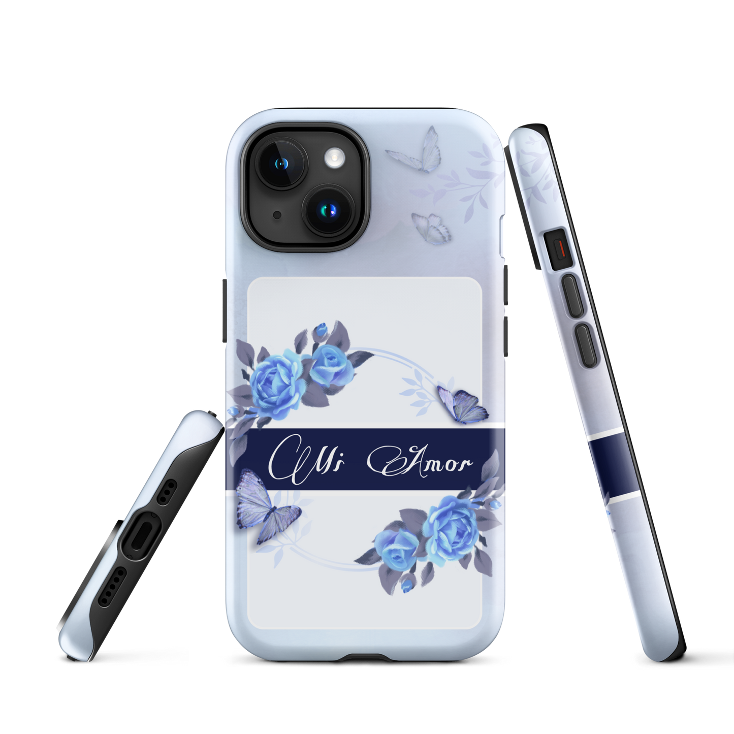 DUAL LAYER Tough iPhone® Case - Blue