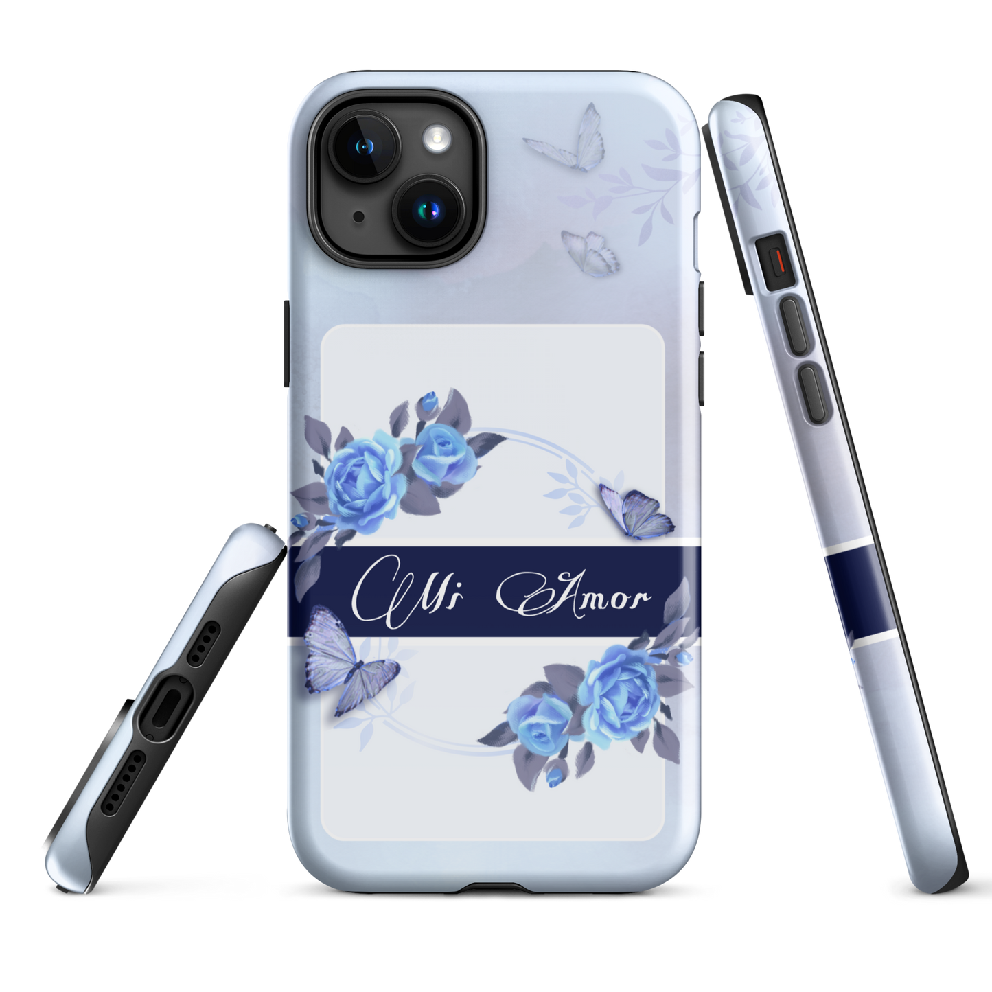 DUAL LAYER Tough iPhone® Case - Blue