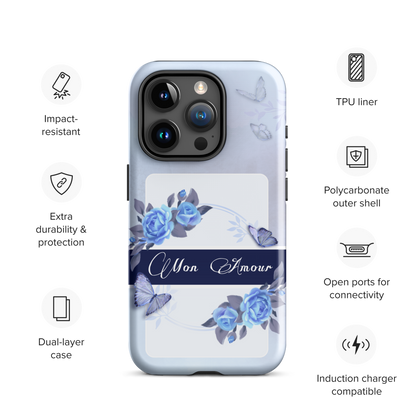 DUAL LAYER Tough iPhone® Case - Blue