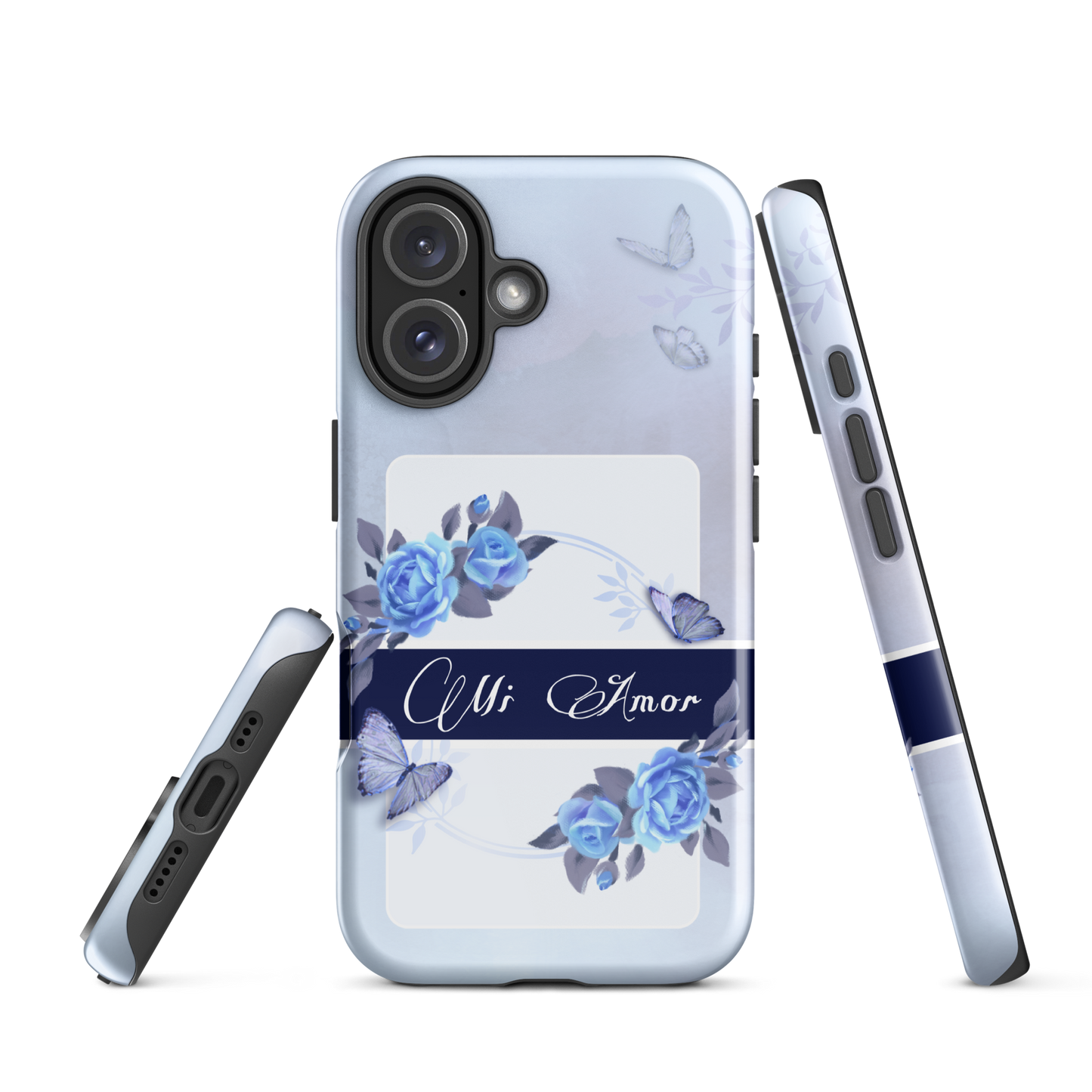 DUAL LAYER Tough iPhone® Case - Blue