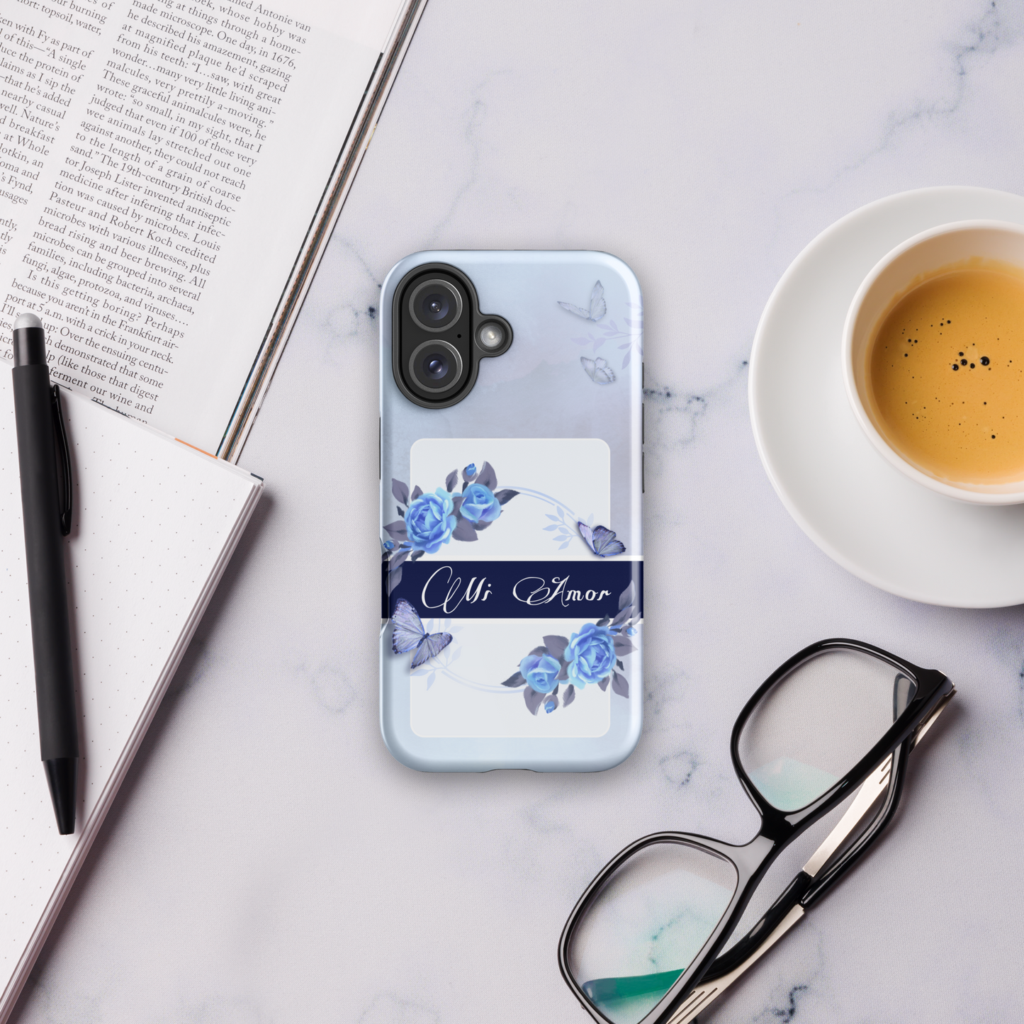 DUAL LAYER Tough iPhone® Case - Blue
