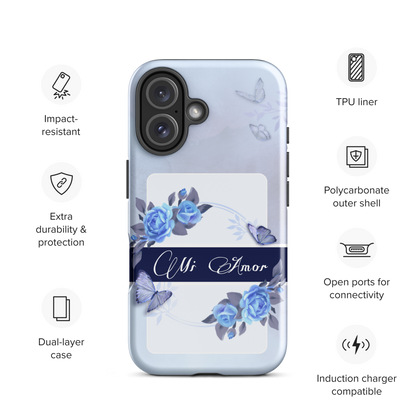 DUAL LAYER Tough iPhone® Case - Blue