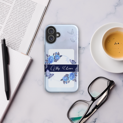 DUAL LAYER Tough iPhone® Case - Blue