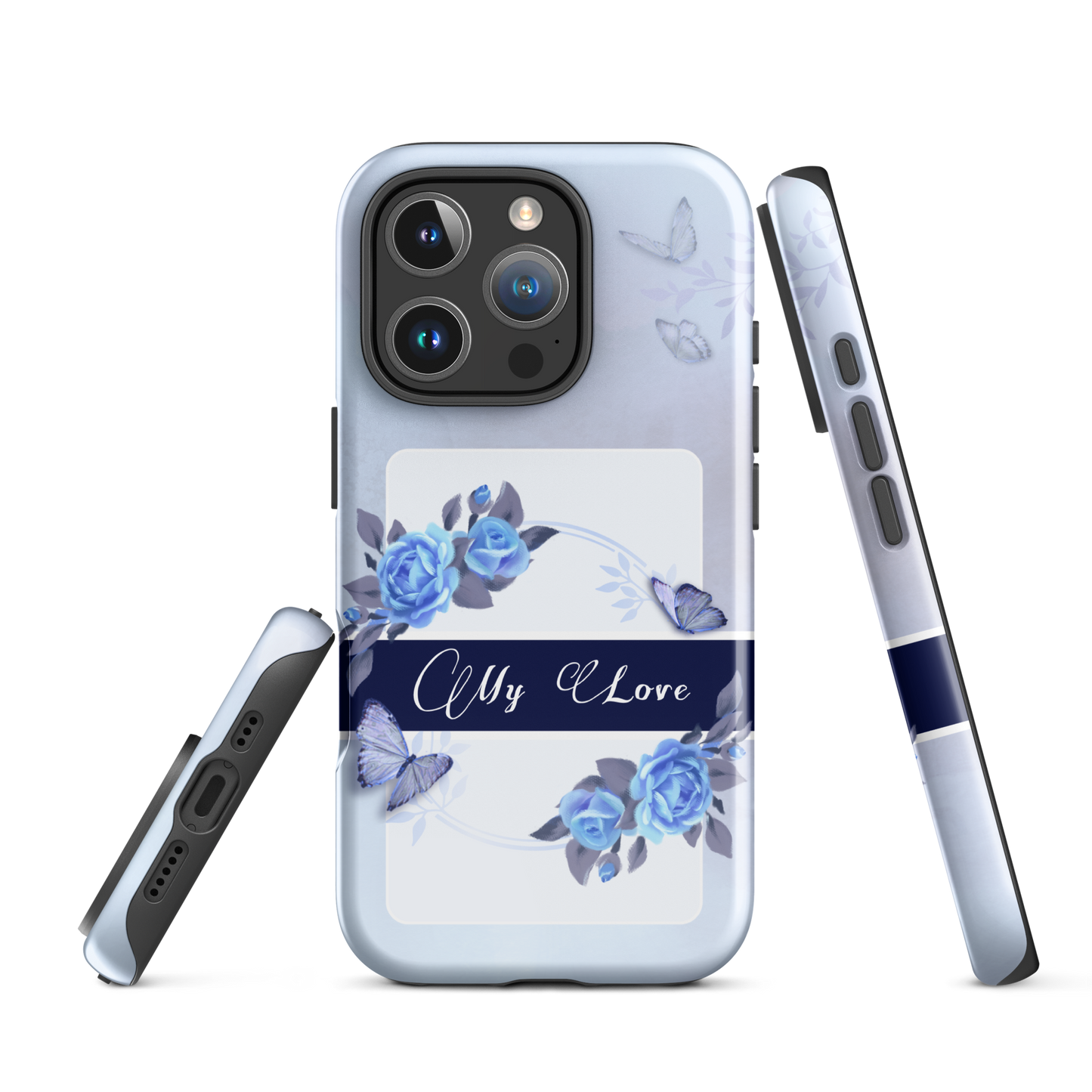 DUAL LAYER Tough iPhone® Case - Blue